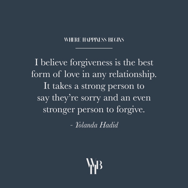WHB Yolanda Hadid - Forgiveness 2